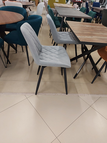 Стул на металлокаркасе Баодин зеленый / белый из шоурума 2